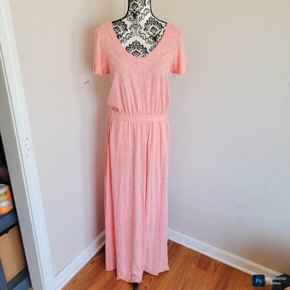 Free People Dresses & Skirts - Free People Beach Flowy Rear Cut Out Maxi Dress